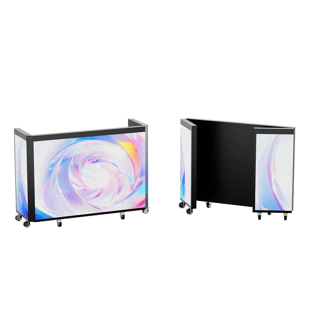 Clear Acrylic / Digital DJ Booth rental in Dhaka Bangladesh - Stage & Structures