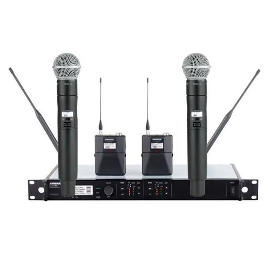 Shure UR4D / ULXD Wireless Microphone Set rental in Dhaka Bangladesh - Sound & Audio Systems