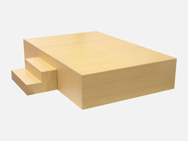 Custom Wooden Stage Platform rental in Dhaka Bangladesh - Stage & Structures